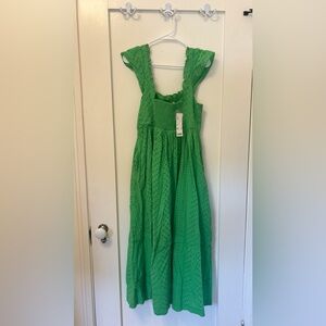 UO Fiona Eyelet Mdi Dress